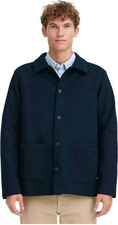 Kronstadt KSGorge Overshirt - Heren - Zomerjassen - Blauw - M - Jassen