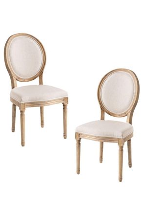 Regalos Miguel Packs Sillas Comedor - Pack 2 Sillas Palace - Crema