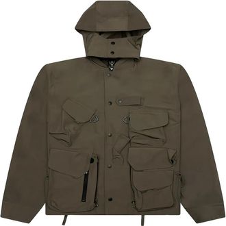 South2 West8 Giacca Tenkara Trout con inserto in rete - Verde