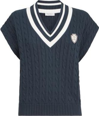 Brunello Cucinelli T-shirt with logo in Blue at Nordstrom, Size Xx-Large Eu