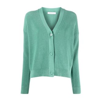 Max Mara Cardigans, female, Green, Size: M Cardigan