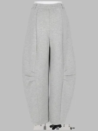 Rotate Scuba Knit Cargo Trousers - Gray