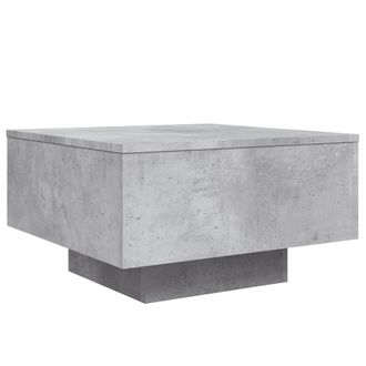 vidaXL Tavolino Da Salotto Grigio Cemento 55x55x31cm Legno Multistrato - Vidaxl