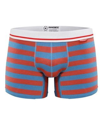 Mosmann Mens Ultra-Soft Boxers in Red Multi at Nordstrom, Size Medium Au