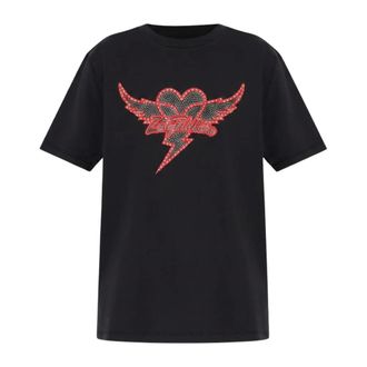 Zadig&Voltaire T-Shirts, female, Black, Size: XS Edwin T-Shirt