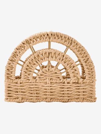Vertbaudet Stiftehalter REGENBOGEN aus Papierkordel Kinderzimmer beige