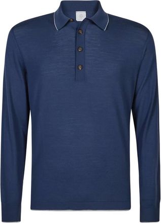 Eleventy Uomo, Maglie, Blu, S, new
