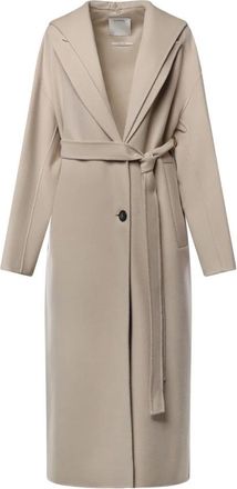 Sportmax Belted Coats - Dames - Jas met riem - Beige - S - Jassen
