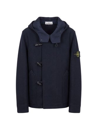Stone Island Virgin Wool Cashmere-Blend Jacket