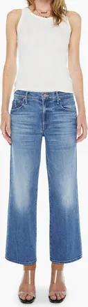 Mother Maven Ankle Wide Leg Jeans In All Your Eggs In One Basket