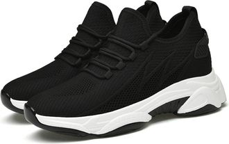 Generic Orthopedic Arch Support Sneakers for Men & Women | 4 Inch Hidden Height Increase | Breathable Mesh Slip-On Walking & Running Shoes | Non-Slip Casual H