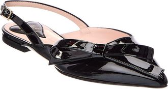 Roger Vivier Patent Slingback Flat