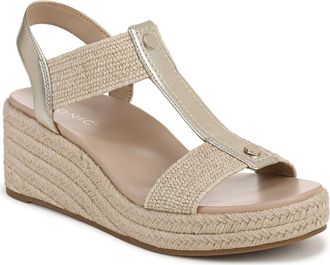 Vionic Calera Wedge Sandal in Gold at Nordstrom Rack, Size 6.5
