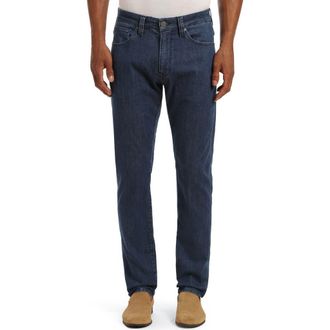 34 Heritage Courage Stretch Cotton Blend Straight Leg Jeans in Mid Kona at Nordstrom Rack, Size 30 X 32