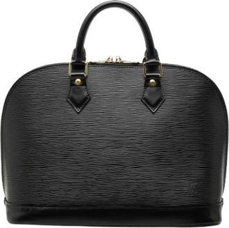 Louis Vuitton Pre-owned Handbags, female, Black, Size: ONE SIZE Pre-owned Alma PM Handbag