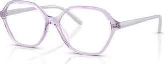 Vogue Eyewear 53mm Irregular optical glasses in Violet at Nordstrom