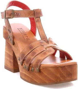 Bed St&uuml; Lyxon Wood Platform in Tan Rustic at Nordstrom, Size 9.5