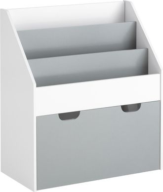 SoBuy Refugio para bicicletas grande mdf gris