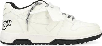 Off-white Schoenen, Heren, Wit, 45 EU, Polyester, Out Of Office Sneakers