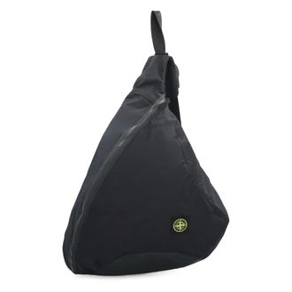 Stone Island Cross Body Bags, male, Black, Size: ONE SIZE One-Shoulder Backpack