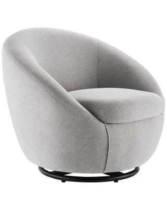 ModWay Buttercup Fabric Swivel Chair