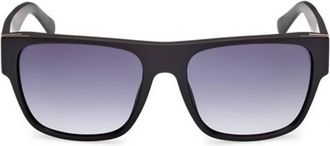 Guess Blue Gradient Square Mens Sunglasses GU00277 02W 58