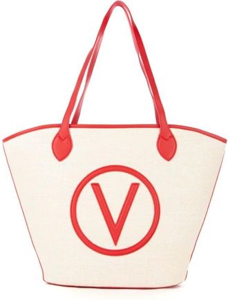 Mario Valentino Covent Tote - Dames - Shoppers - Wit - ONE Size - Polyester - Tassen