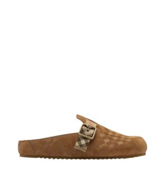 Burberry Brown Checks Urchin Slides