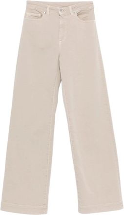 Nine In The Morning Enna Broek - Dames - Regular Fit Jeans - Beige - W27 - Katoen - Jeans