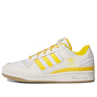 adidas (WMNS) adidas Originals Forum Low Shoes Cream White Crew Yellow IF2740