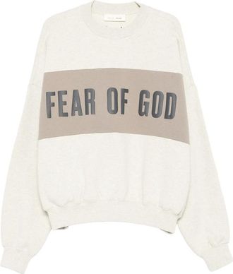 Fear of God Logo-print Panelled Sweater