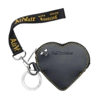 Dr. Martens Keyrings, female, Black, Size: ONE SIZE Heart Key Ring Purse