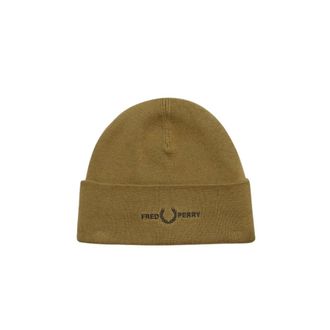 Fred Perry Berretto con grafica - - Accessories - Uomo - Verde - ONE SIZE
