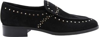Pertini Klassieke Loafers - Dames - Loafers - Zwart - 38 EU - Leer - Schoenen