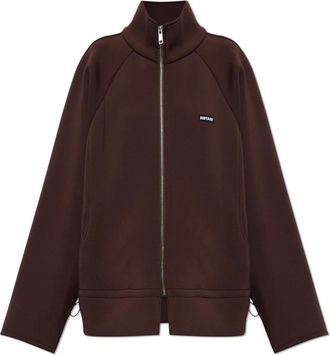 Rotate Felpa con patch logo - - Sweatshirts & Hoodies - Donna - Marrone - M