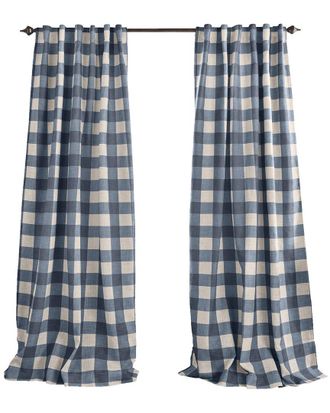 Elrene Grainger Buffalo Check Blackout Window Curtain