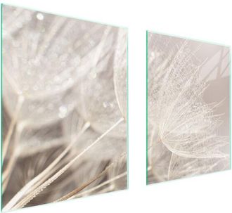 OEM Placa Protectora De Vidrio Para Estufa 85x52 Flor