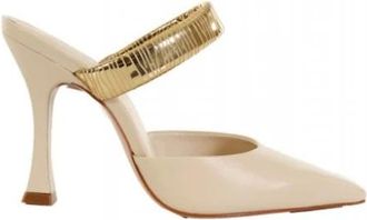 Schutz Schoenen > Platte schoenen > Mules - Dames - Muiltjes - Beige - 40 EU - Schoenen