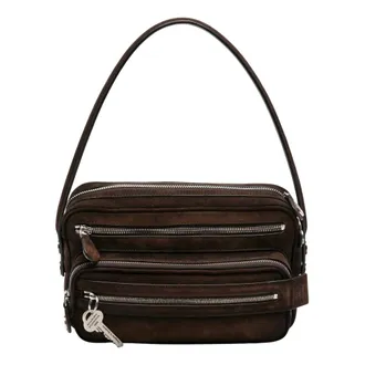 Acne Studios Dames, Tassen, Bruin, Maat: ONE Size Leer
