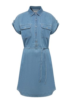 Mavi Jeanskleid MAVI Mavi Jeanskleid Barbara, Damen, Gr. XS, N-Gr, blau, Obermaterial: 50% Baumwolle CO. 50% Lyocell CLY., Kleider Jeanskleid