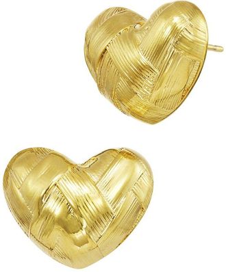 Savvy Cie Jewels Gold Plated Stud Earrings