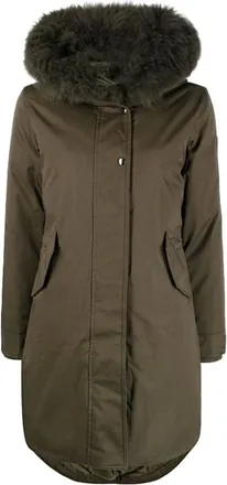 Woolrich Donna, Cappotti, Verde, M, new