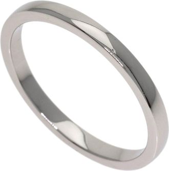 Cartier Platinum 950 Band Ring (Pre-Owned)
