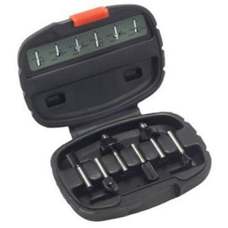 Bosch Set De 6 Fresas Con Insercci&oacute;n De 6 Mm Bosch 2607019464