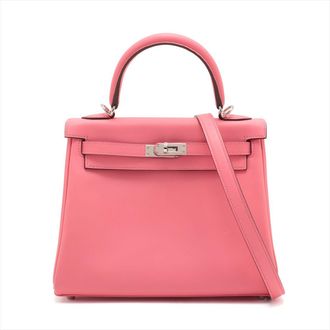 Herm&egrave;s Rose Azelee Kelly 25 Swift