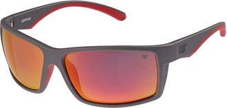 CAT CTS 8031 Polarized 108P Mens Sunglasses Grey Size 65