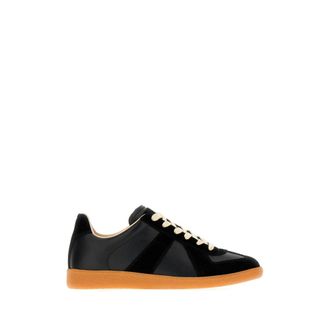 Maison Margiela Replica Sneaker - male - Maison Margiela - Sneakers - Black - 6 1/2 UK - Shoes