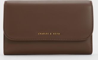 Charles & Keith Octavia Front Flap Long Wallet