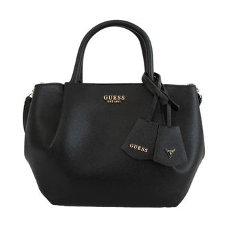 Guess Amorette Satchel - female - Guess - Handbags - Black - ONE SIZE - Bags