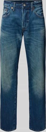 GAP Relaxed Straight Fit Jeans im Used-Look in Dunkelblau, Gr&ouml;&szlig;e 29/30
